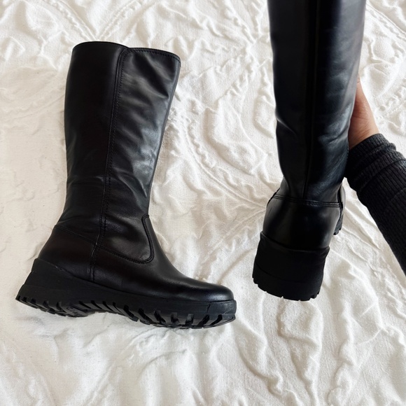 La Canadienne Agnes Wool Boots Size 5 New - Picture 4 of 12